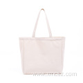 Organic cotton colorful blank shopping bag